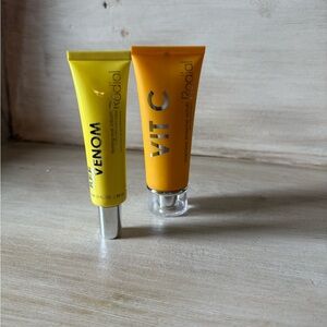 NWOB Rodial Bee Venom Eye Firming Cream & VIT C Brightening Papaya Enzyme Scrub